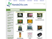 Tablet Screenshot of nandaoils.com